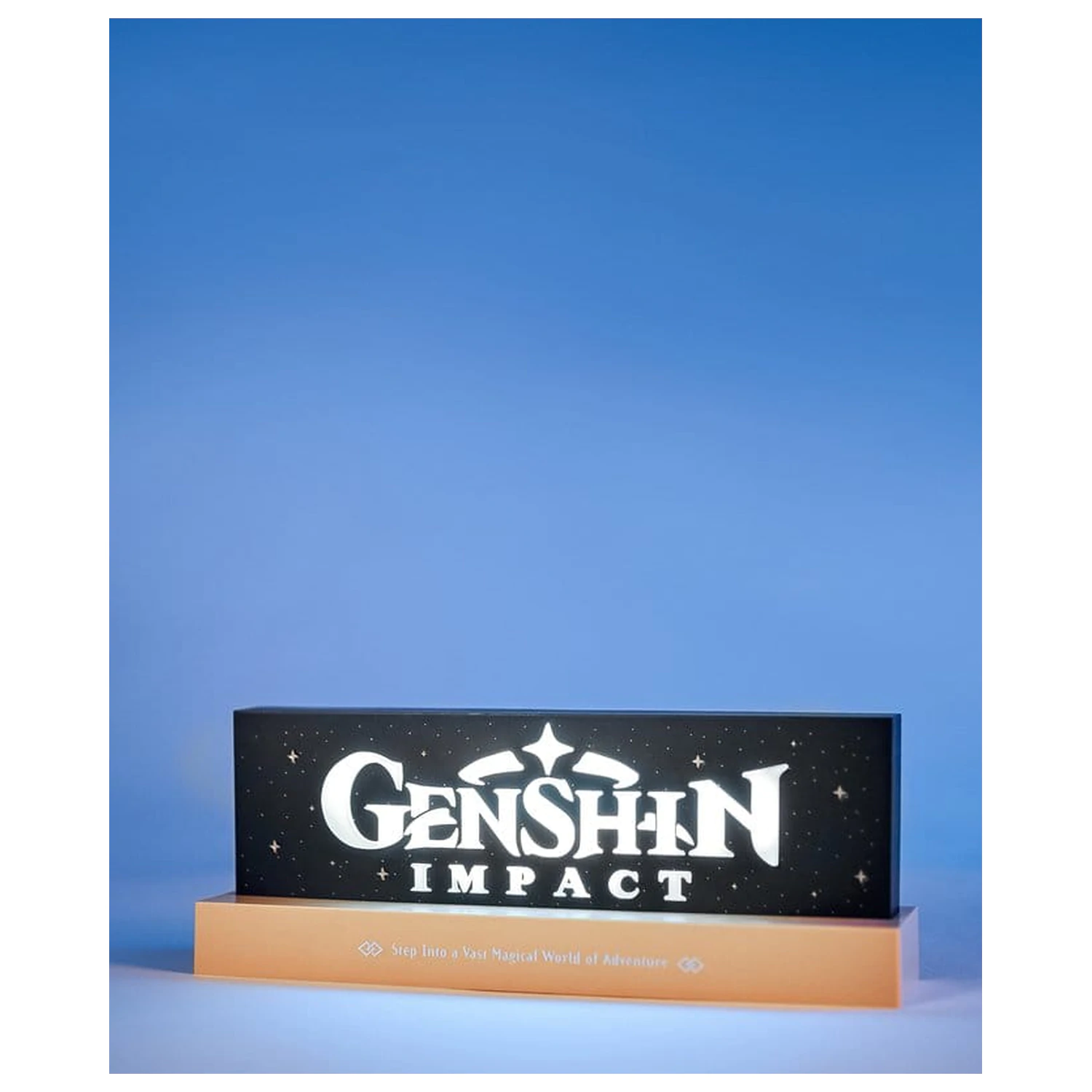 Genshin Impact led logo lámpa termékfotó