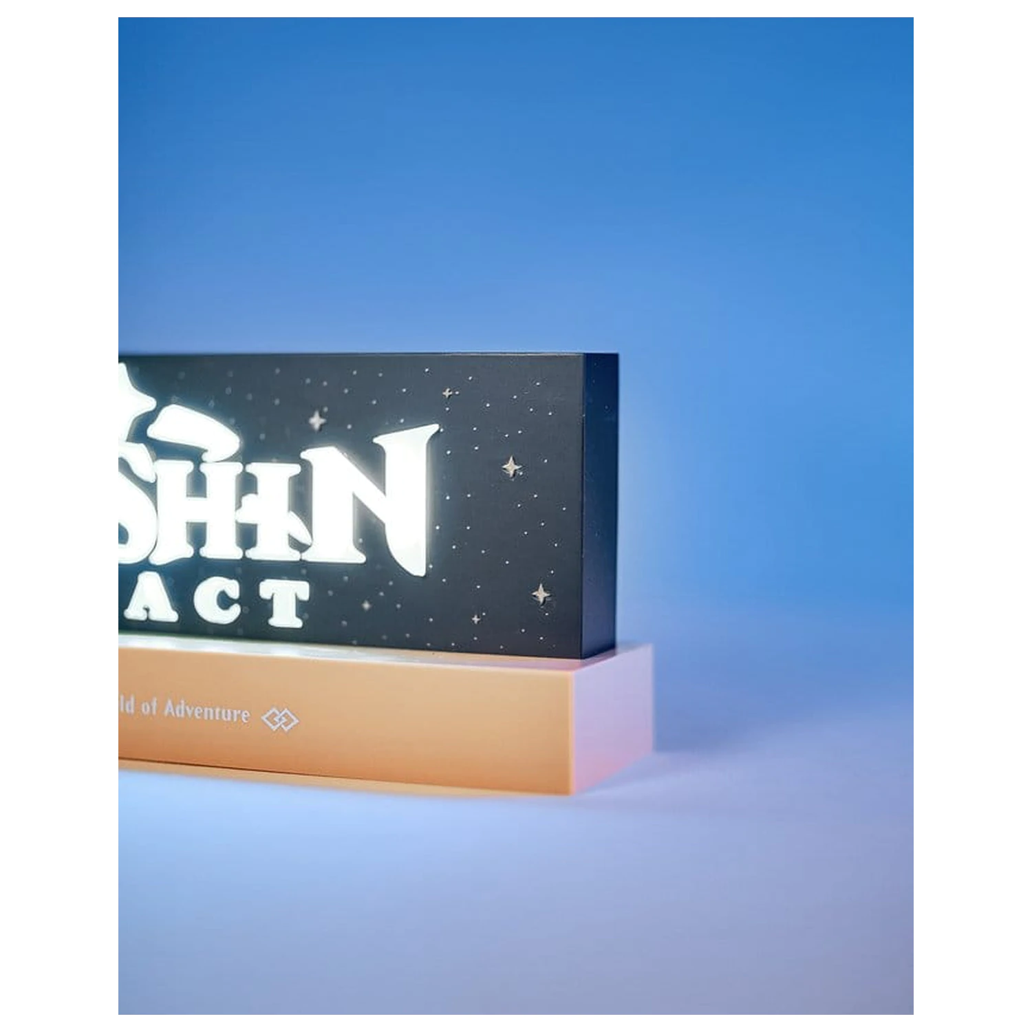 Genshin Impact led logo lámpa termékfotó
