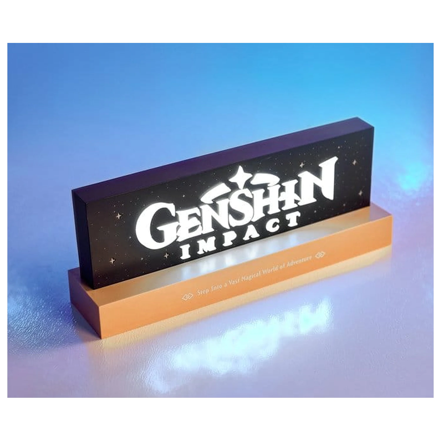 Genshin Impact led logo lámpa termékfotó