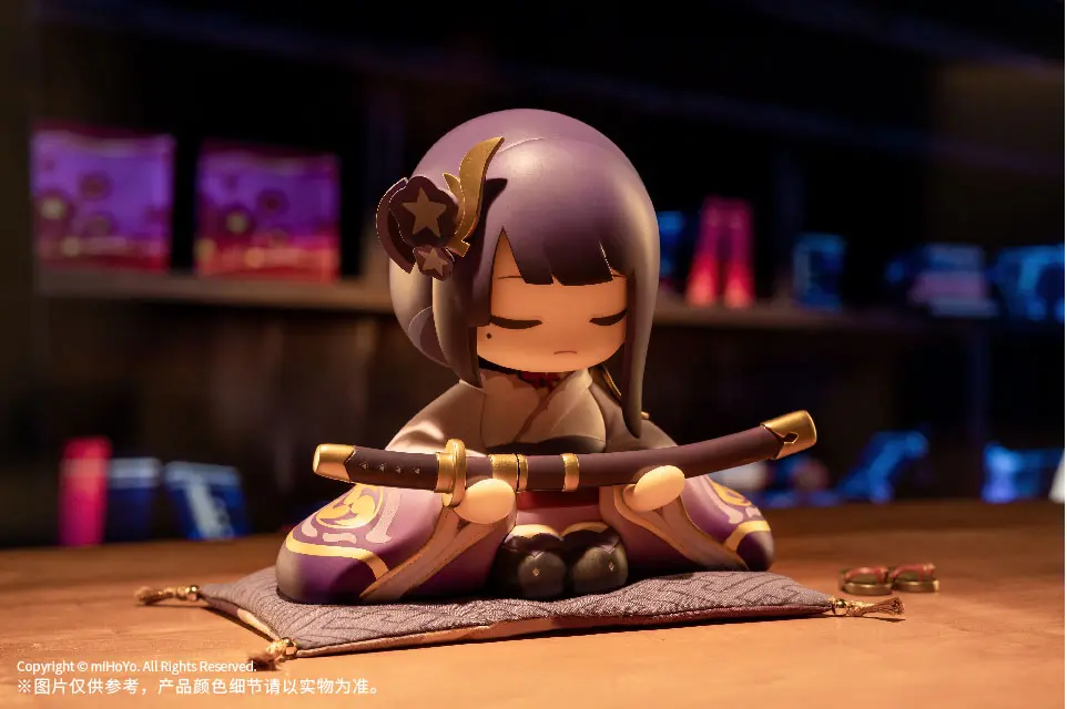 Genshin Impact Mitake Narukami Nushi no Mikoto Oogosho-sama Zou PVC szobor figura 10 cm termékfotó