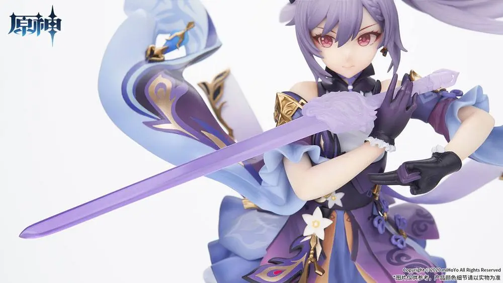 Genshin Impact PVC szobor figura 1/7 Keqing Piercing Thunderbolt Ver. 32 cm termékfotó