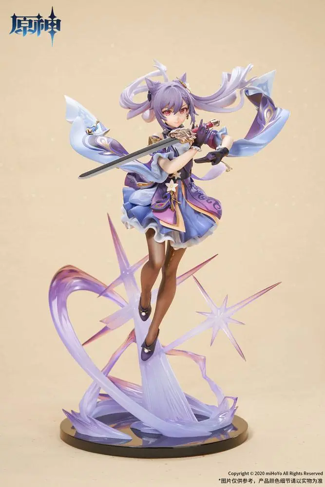 Genshin Impact PVC szobor figura 1/7 Keqing Piercing Thunderbolt Ver. 32 cm termékfotó