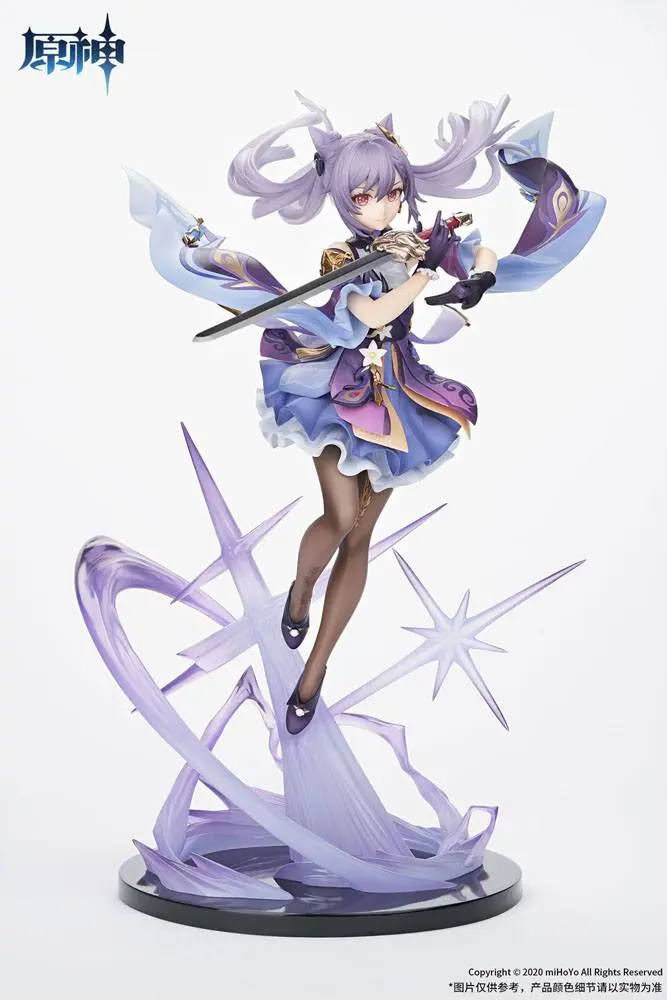 Genshin Impact PVC szobor figura 1/7 Keqing Piercing Thunderbolt Ver. 32 cm termékfotó