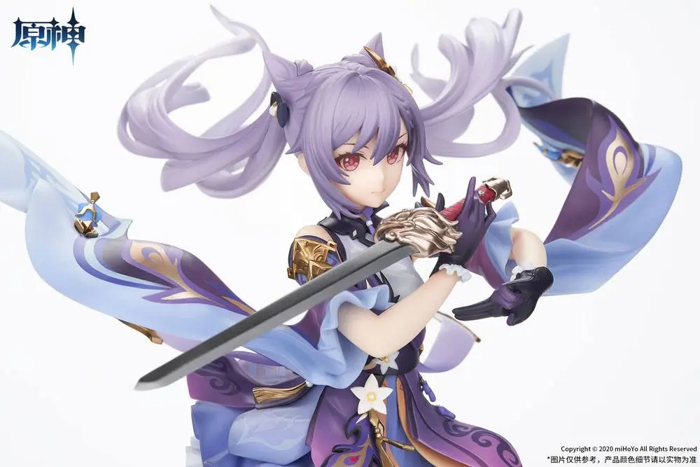 Genshin Impact PVC szobor figura 1/7 Keqing Piercing Thunderbolt Ver. 32 cm termékfotó