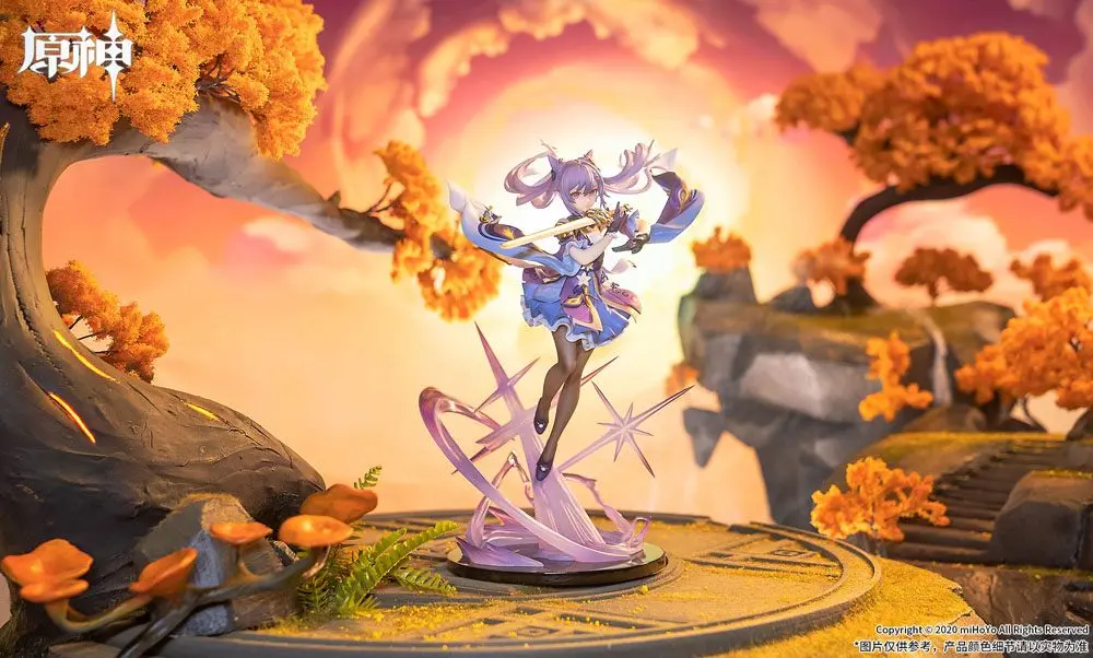 Genshin Impact PVC szobor figura 1/7 Keqing Piercing Thunderbolt Ver. 32 cm termékfotó