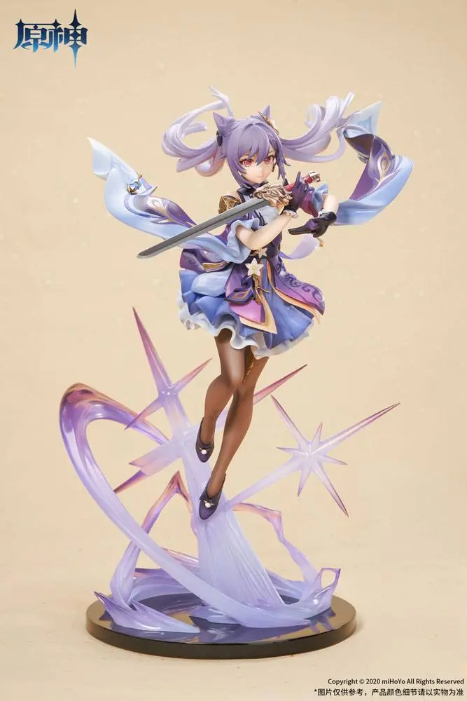 Genshin Impact PVC szobor figura 1/7 Keqing Piercing Thunderbolt Ver. 32 cm termékfotó