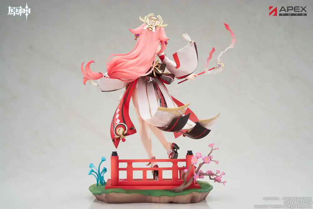 Genshin Impact PVC szobor figura 1/7 Yae Miko Astute Amusement Ver. 28 cm termékfotó