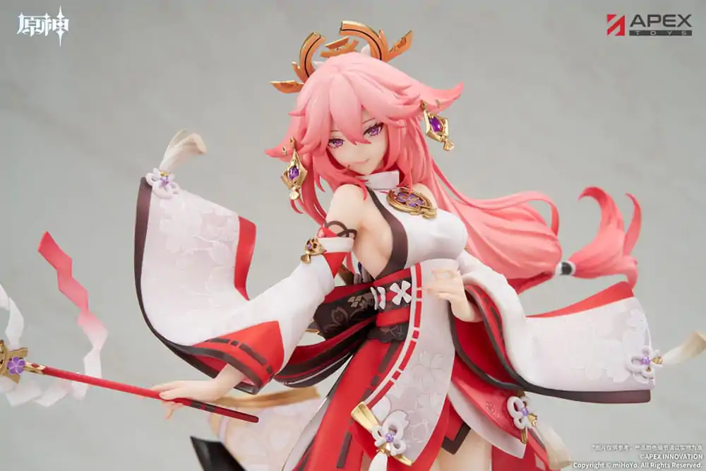 Genshin Impact PVC szobor figura 1/7 Yae Miko Astute Amusement Ver. 28 cm termékfotó