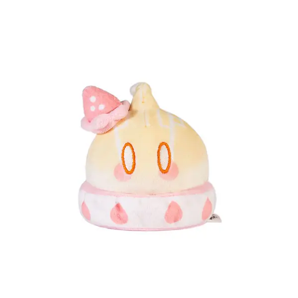 Genshin Impact Slime Sweets Party Series Mutant Electro Slime Strawberry Cake Style plüss figura 7cm termékfotó