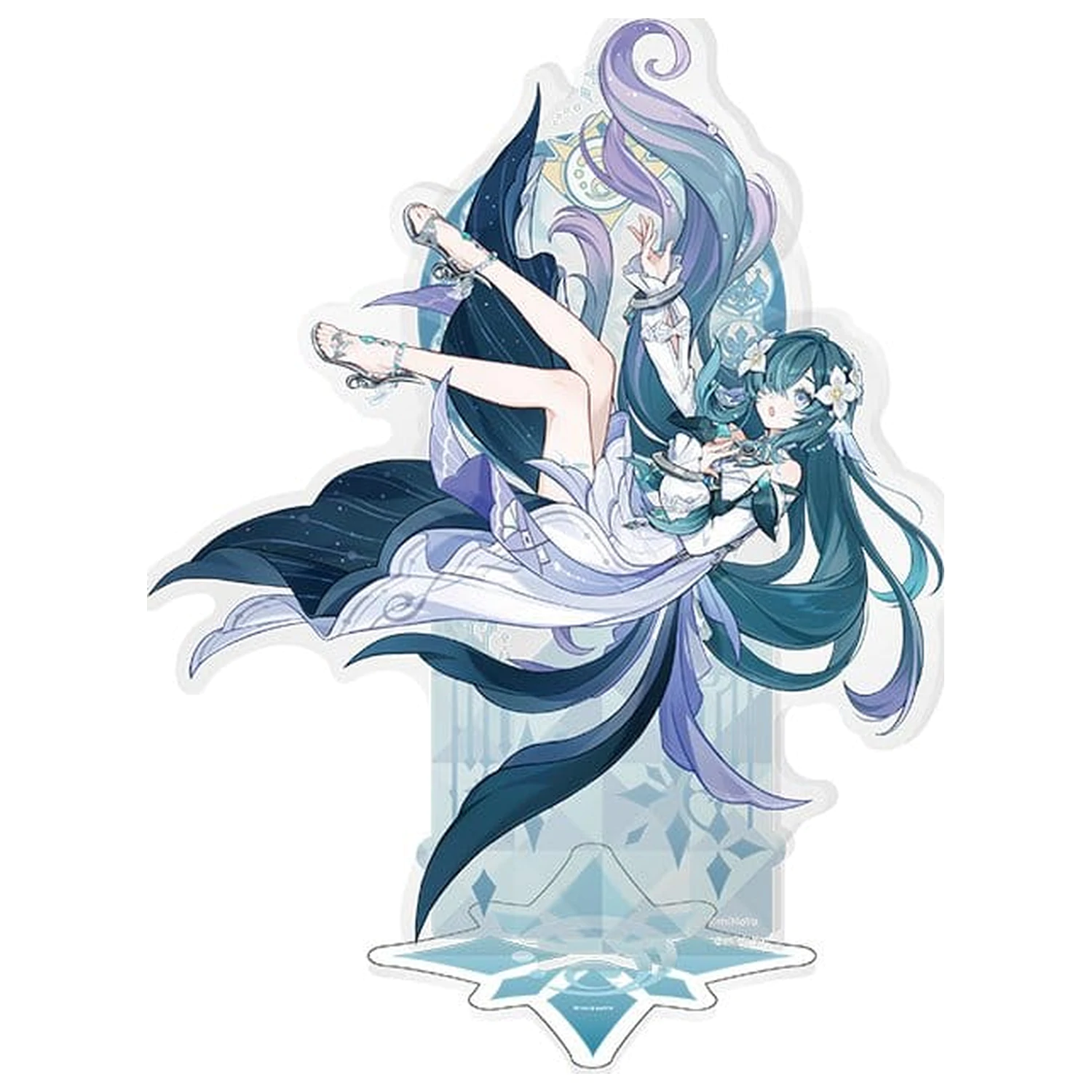 Genshin Impact Snezhnaya Themed Series akril figura Vodyanitsa 19 cm termékfotó