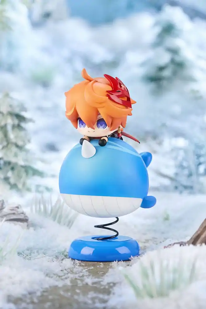 Genshin Impact Tartalinga/Child Chibi Chara Yurayura Stand Ver. PVC szobor figura 11 cm termékfotó