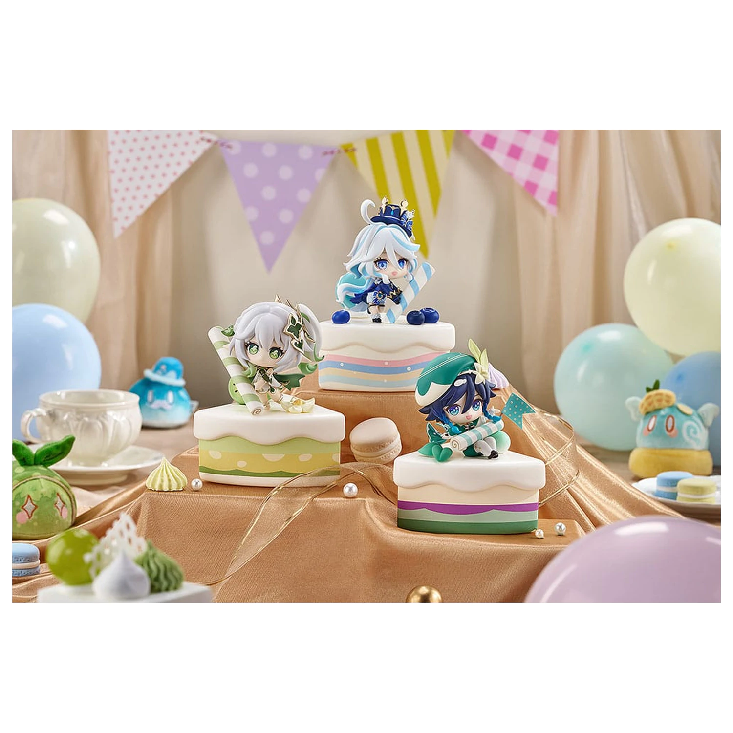 Genshin Impact Wondrous Travels Series figura Furina Chibi 14 cm     termékfotó