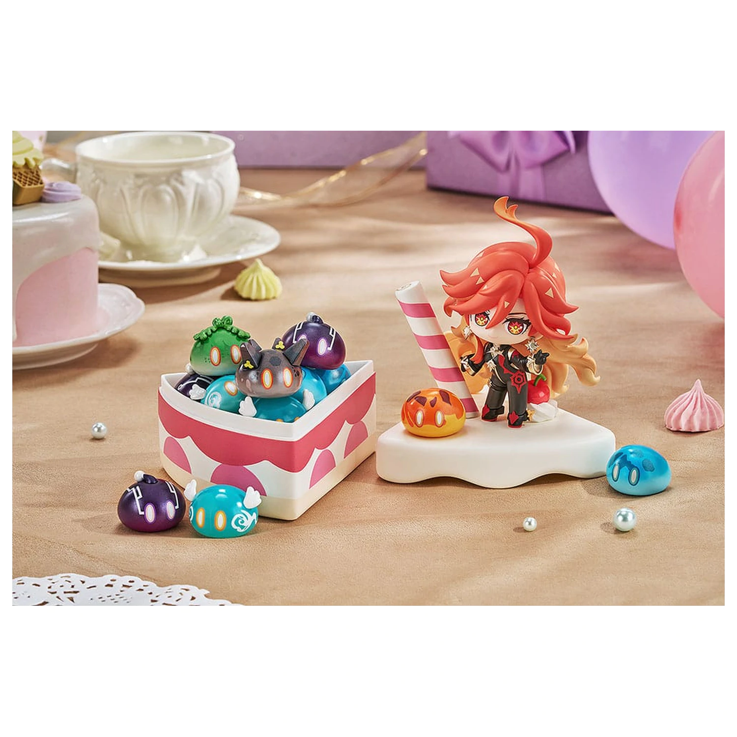 Genshin Impact Wondrous Travels Series figura Venti Chibi 12 cm    termékfotó