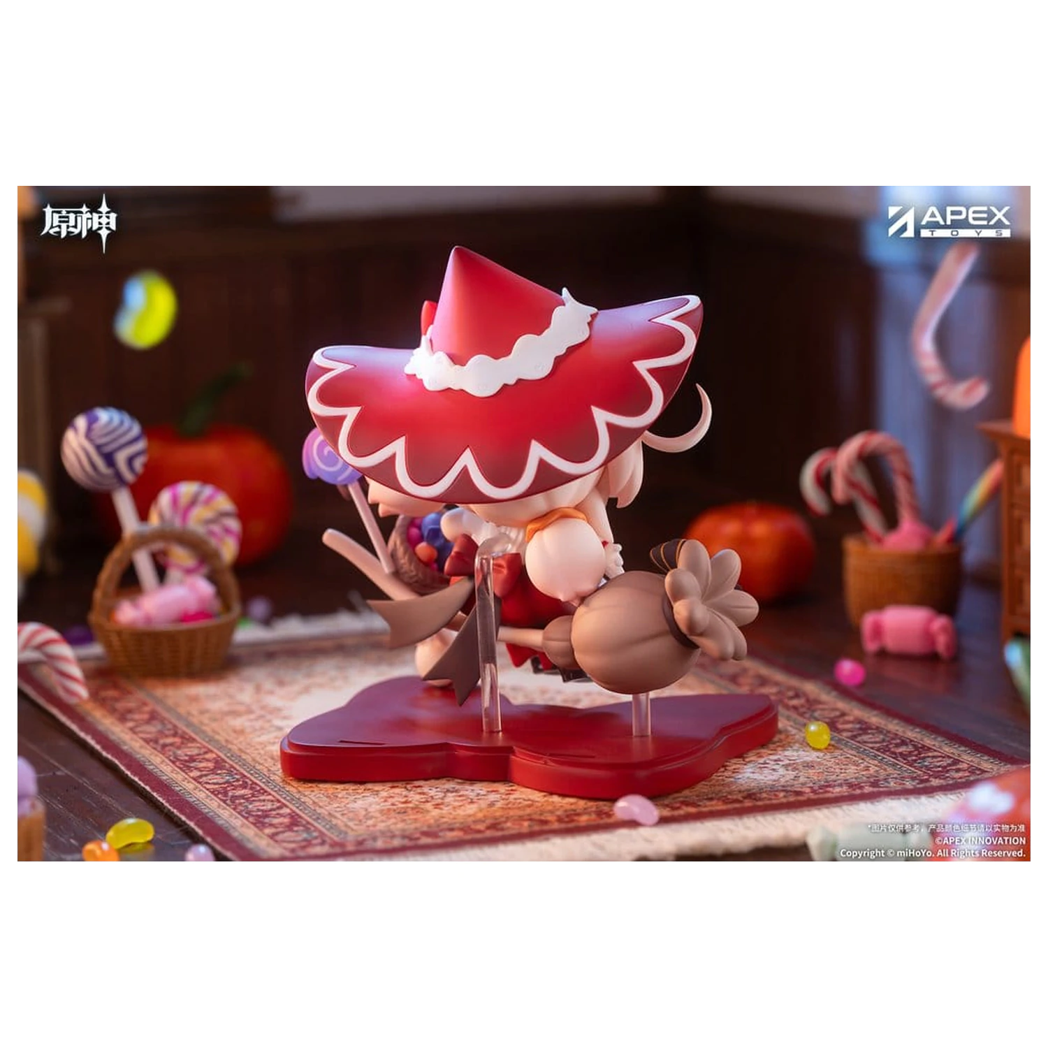 Genshin Impact You Ye Qi Xiang Series PVC Mini figura Klee 11 cm termékfotó