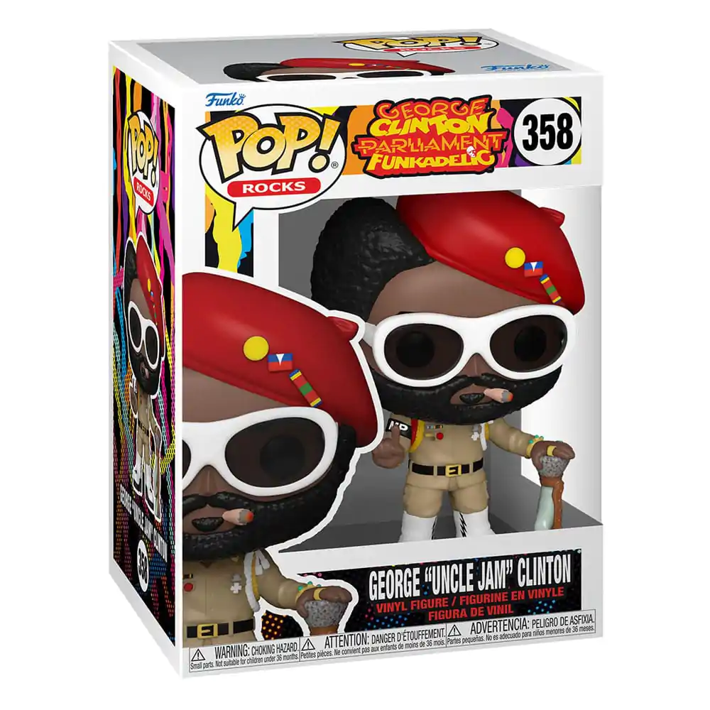 George Clinton Funko POP! Rocks Vinyl figura Parliament Funkadelic 9 cm termékfotó