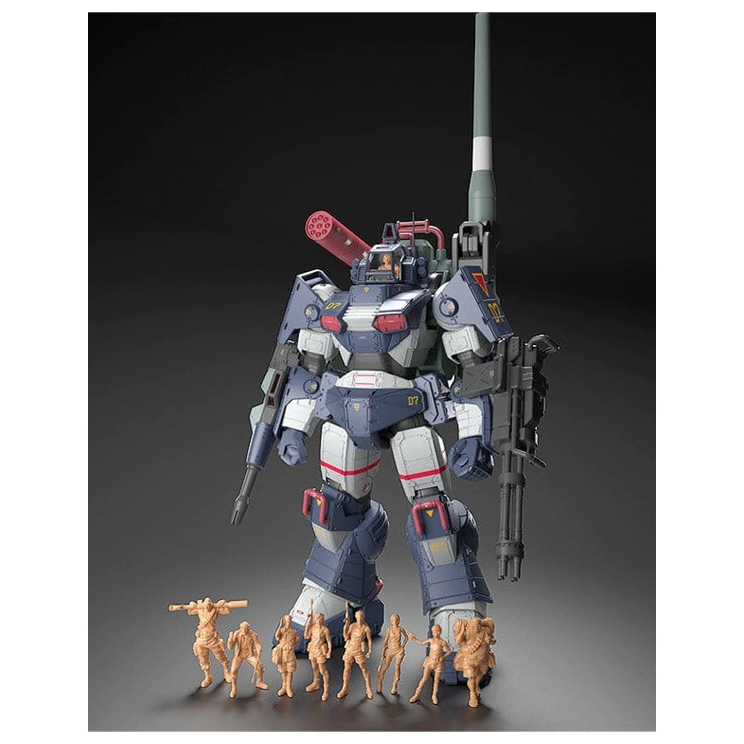 Get Truth Fang of the Sun Dougram 1/35 Dougram Ver. GT DX Complete Edition Műanyag modell készlet 28 cm termékfotó