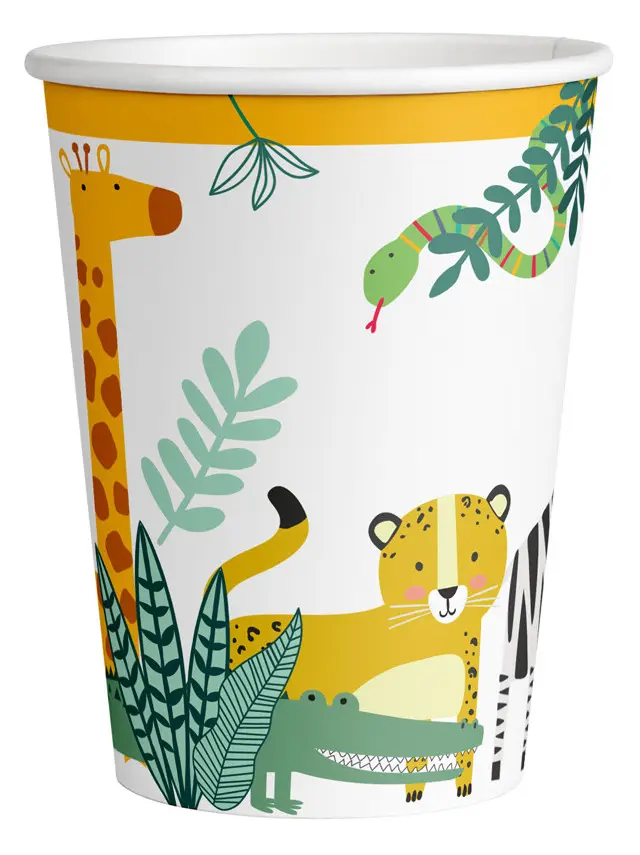 Get Wild papír pohár 8 db-os 250 ml termékfotó