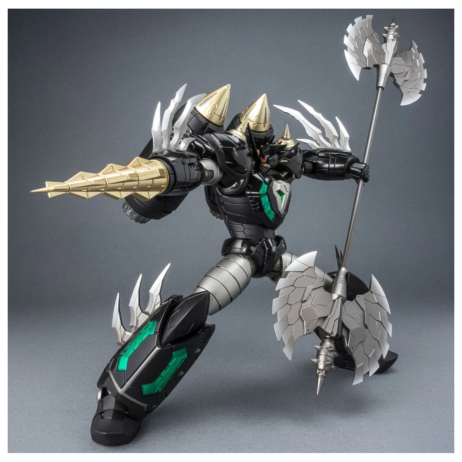 Getter Robo Armageddon Diecast akciófigura Riobot Shin Getter Dragon Black Ver. 21 cm termékfotó