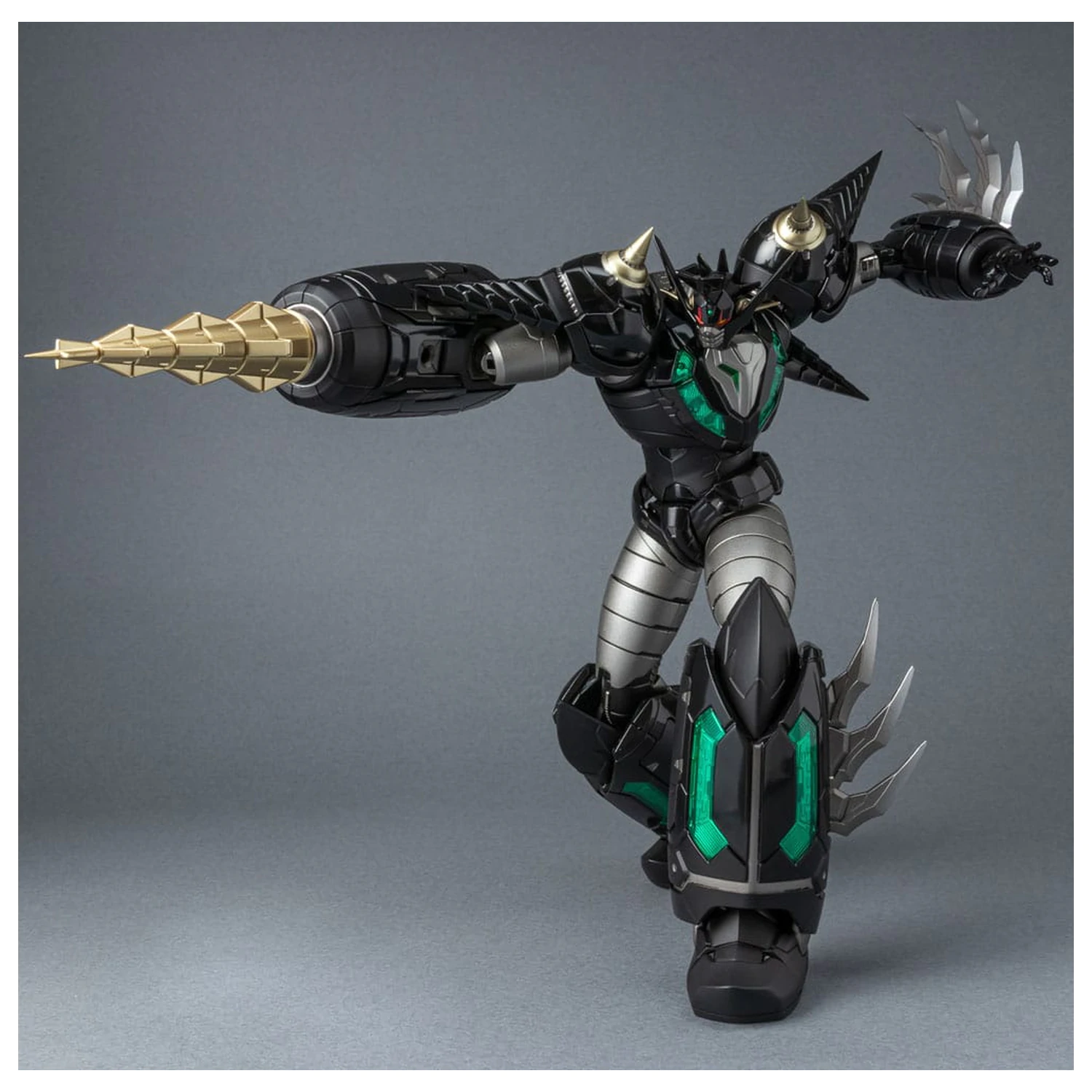Getter Robo Armageddon Diecast akciófigura Riobot Shin Getter Dragon Black Ver. 21 cm termékfotó