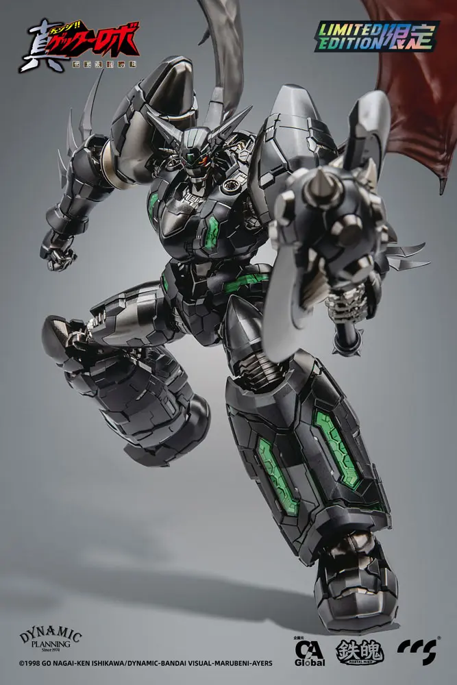 Getter Robo Armageddon Shin Getter-1 Black Alloy akciófigura 25 cm termékfotó