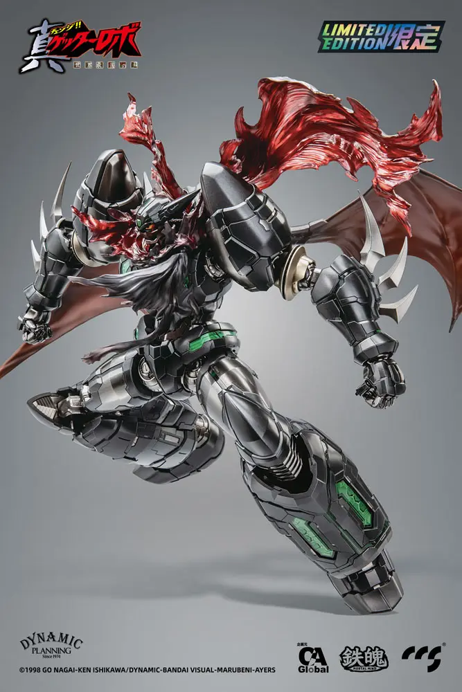 Getter Robo Armageddon Shin Getter-1 Black Alloy akciófigura 25 cm termékfotó