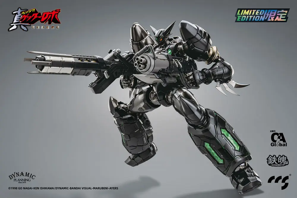 Getter Robo Armageddon Shin Getter-1 Black Alloy akciófigura 25 cm termékfotó