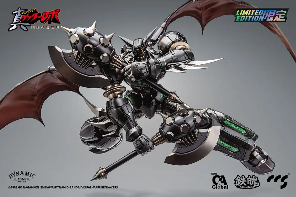 Getter Robo Armageddon Shin Getter-1 Black Alloy akciófigura 25 cm termékfotó