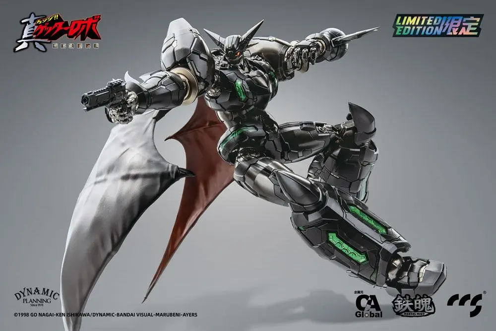 Getter Robo Armageddon Shin Getter-1 Black Alloy akciófigura 25 cm termékfotó