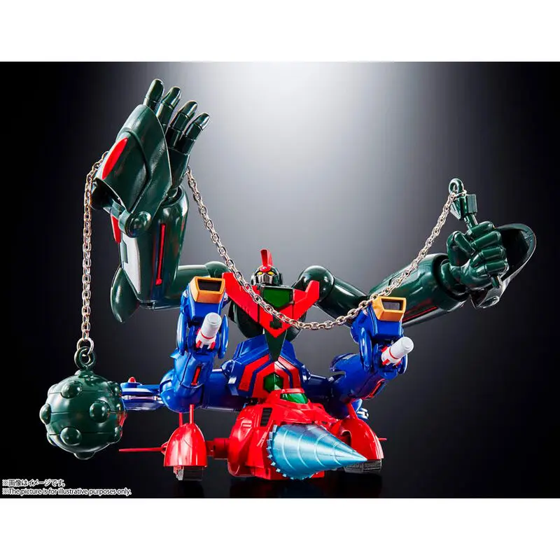 Getter Robot Go Diecast Soul of Chogokin GX-96 Getter Robot Go figura 18cm termékfotó
