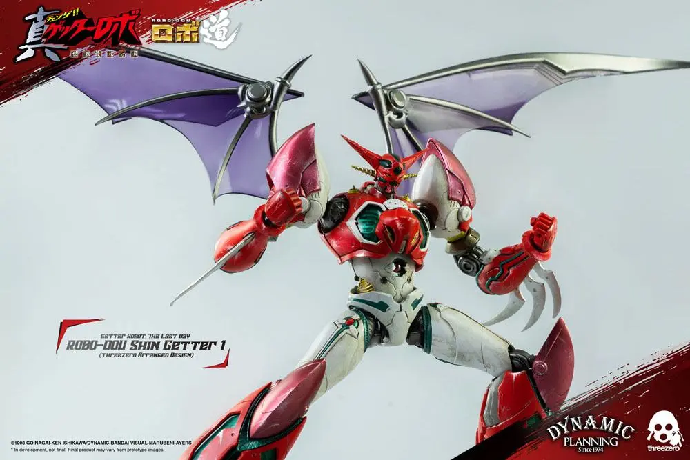Getter Robot: The Last Day Robo-Dou akciófigura Shin Getter 1 Anime Color Version 23 cm termékfotó