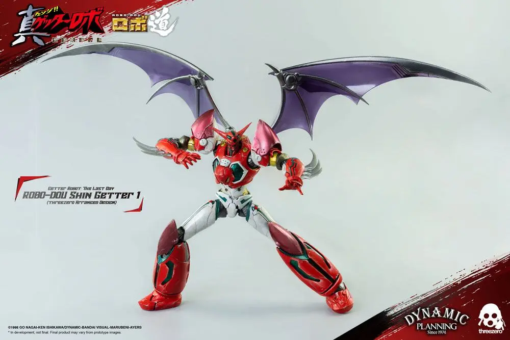Getter Robot: The Last Day Robo-Dou akciófigura Shin Getter 1 Anime Color Version 23 cm termékfotó