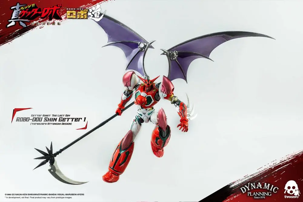 Getter Robot: The Last Day Robo-Dou akciófigura Shin Getter 1 Anime Color Version 23 cm termékfotó