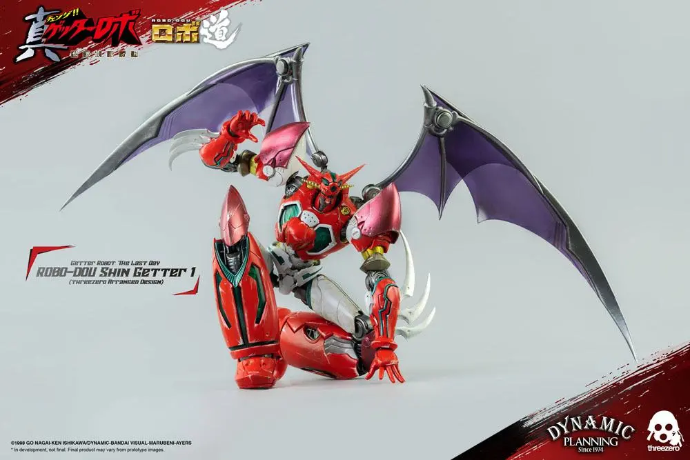 Getter Robot: The Last Day Robo-Dou akciófigura Shin Getter 1 Anime Color Version 23 cm termékfotó