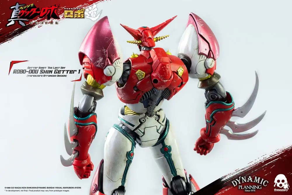 Getter Robot: The Last Day Robo-Dou akciófigura Shin Getter 1 Anime Color Version 23 cm termékfotó