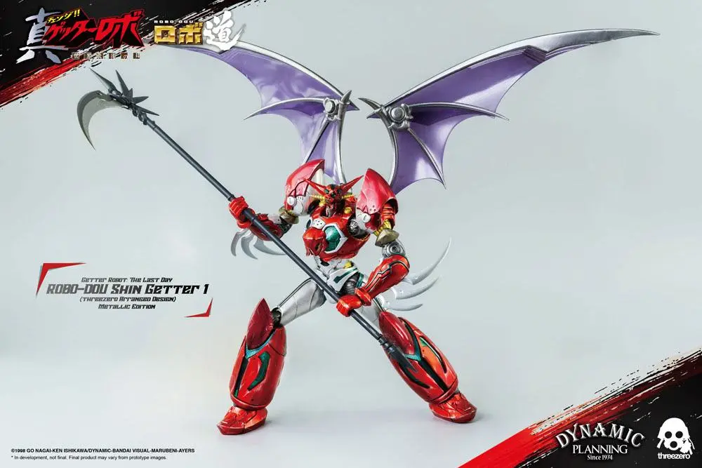 Getter Robot: The Last Day Robo-Dou akciófigura Shin Getter 1 Metallic Edition 23 cm termékfotó