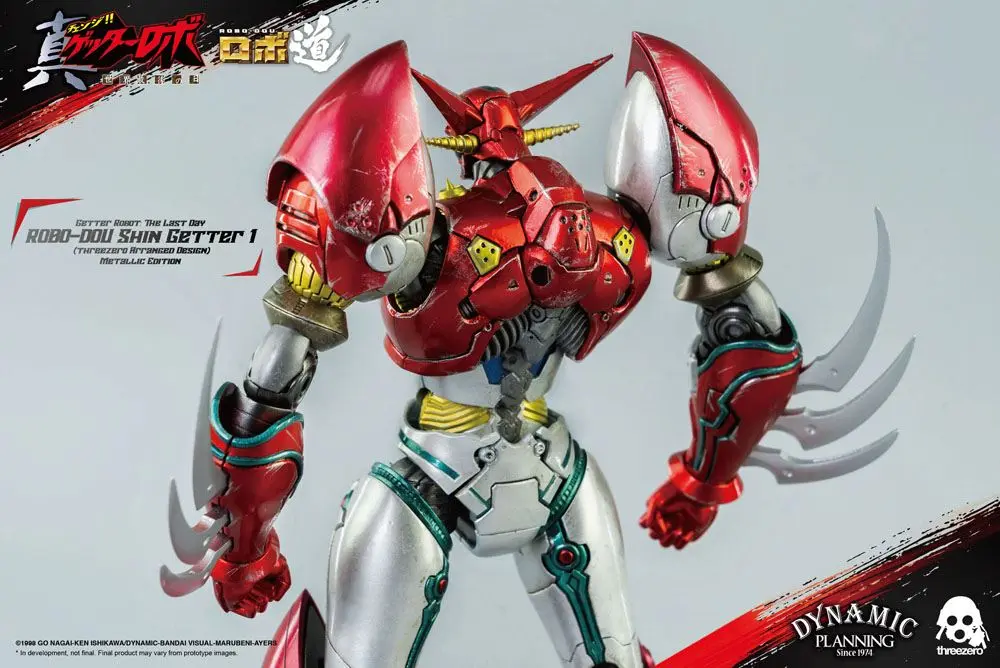 Getter Robot: The Last Day Robo-Dou akciófigura Shin Getter 1 Metallic Edition 23 cm termékfotó