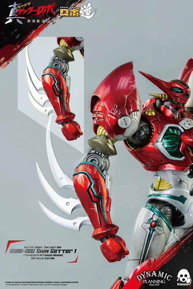 Getter Robot: The Last Day Robo-Dou akciófigura Shin Getter 1 Metallic Edition 23 cm termékfotó