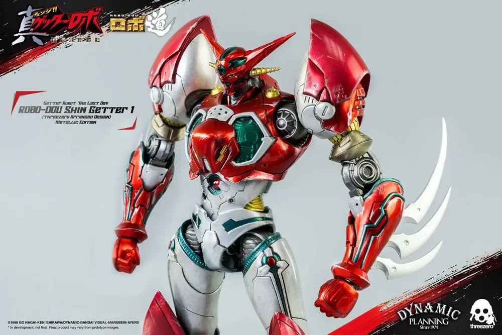 Getter Robot: The Last Day Robo-Dou akciófigura Shin Getter 1 Metallic Edition 23 cm termékfotó