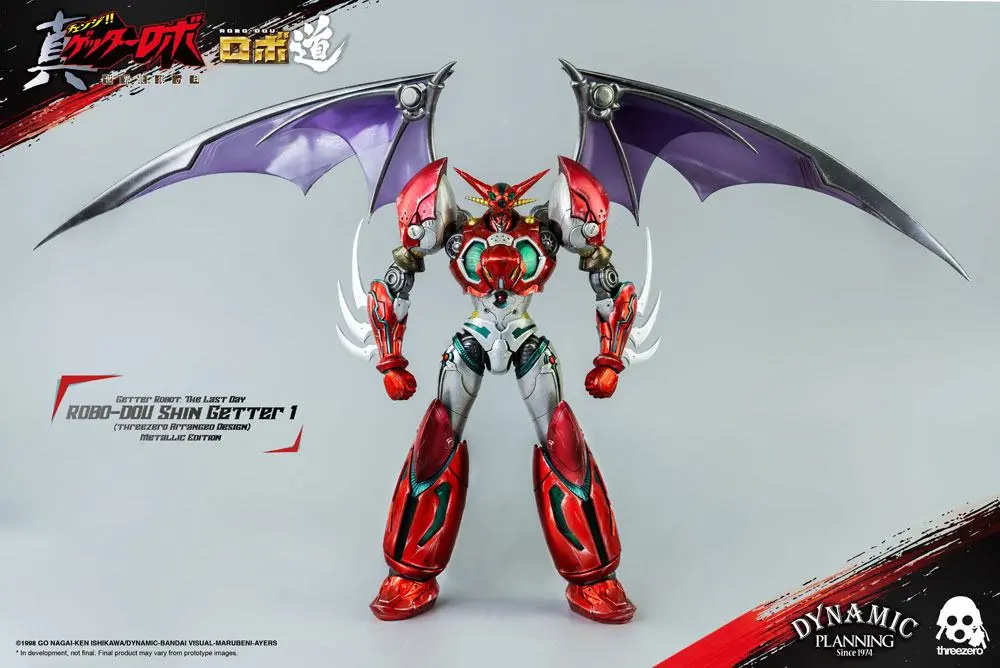 Getter Robot: The Last Day Robo-Dou akciófigura Shin Getter 1 Metallic Edition 23 cm termékfotó