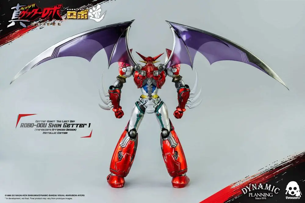 Getter Robot: The Last Day Robo-Dou akciófigura Shin Getter 1 Metallic Edition 23 cm termékfotó