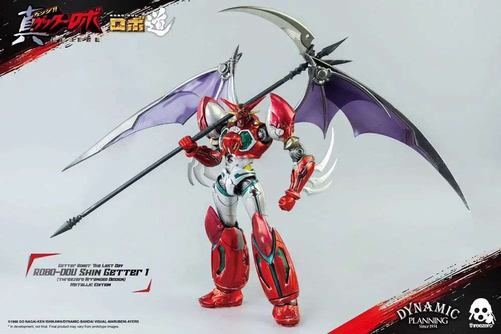 Getter Robot: The Last Day Robo-Dou akciófigura Shin Getter 1 Metallic Edition 23 cm termékfotó