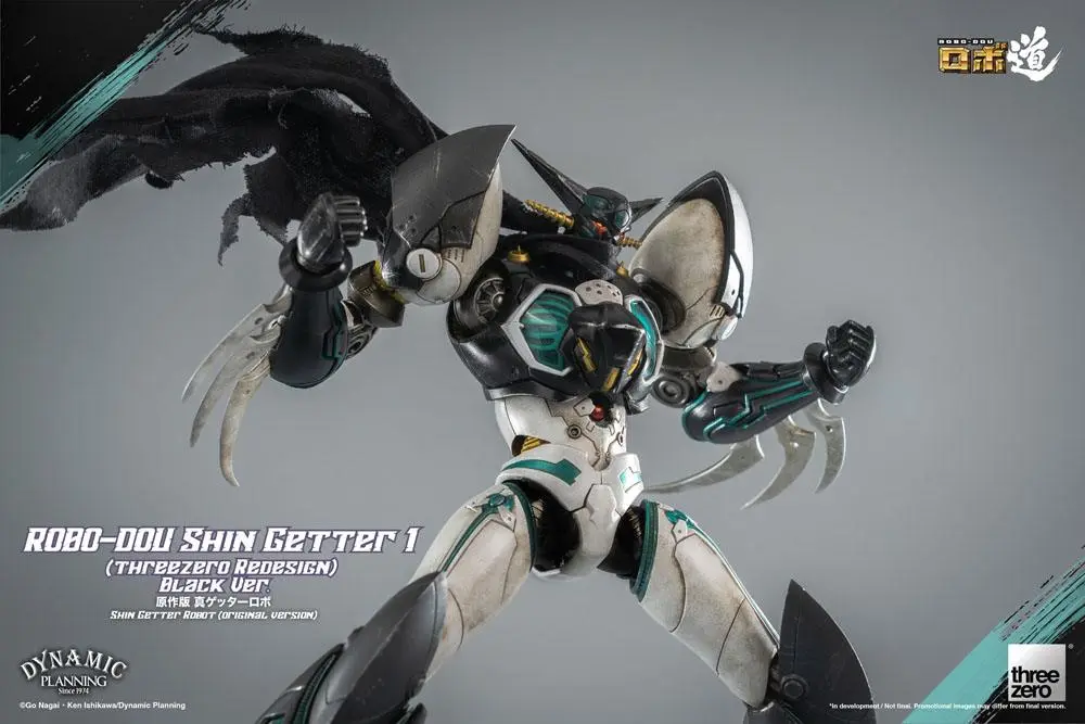 Getter Robot: The Last Day Robo-Dou Shin Getter 1 Black Ver. akciófigura 23 cm termékfotó