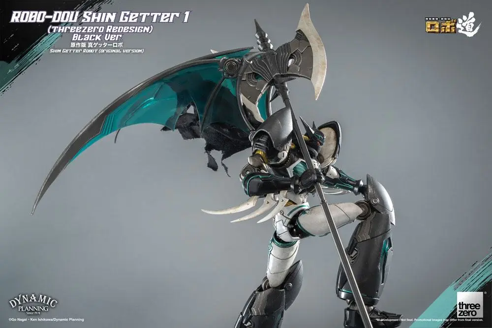 Getter Robot: The Last Day Robo-Dou Shin Getter 1 Black Ver. akciófigura 23 cm termékfotó