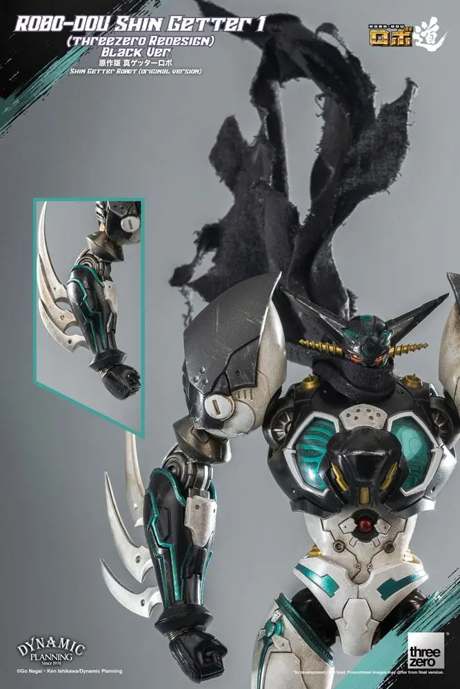 Getter Robot: The Last Day Robo-Dou Shin Getter 1 Black Ver. akciófigura 23 cm termékfotó