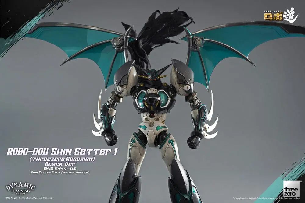 Getter Robot: The Last Day Robo-Dou Shin Getter 1 Black Ver. akciófigura 23 cm termékfotó