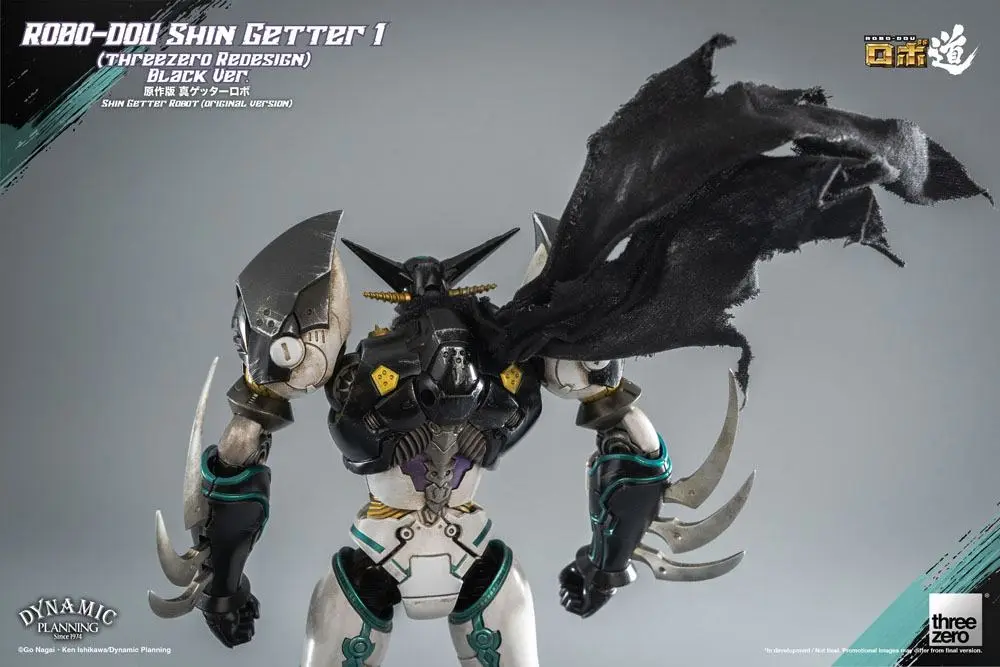 Getter Robot: The Last Day Robo-Dou Shin Getter 1 Black Ver. akciófigura 23 cm termékfotó