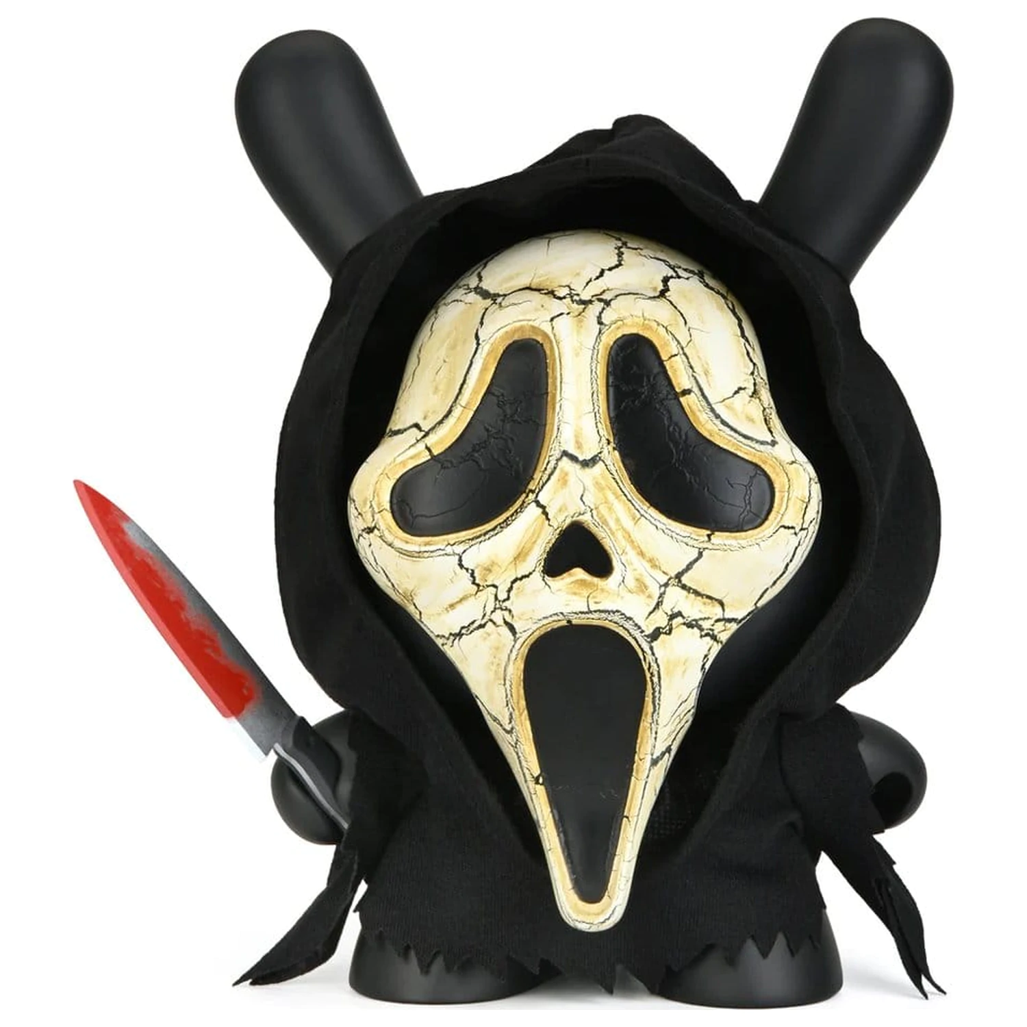 Ghost Face Dunny Art Toy Vinyl figura Aged Mask Edition 20 cm termékfotó