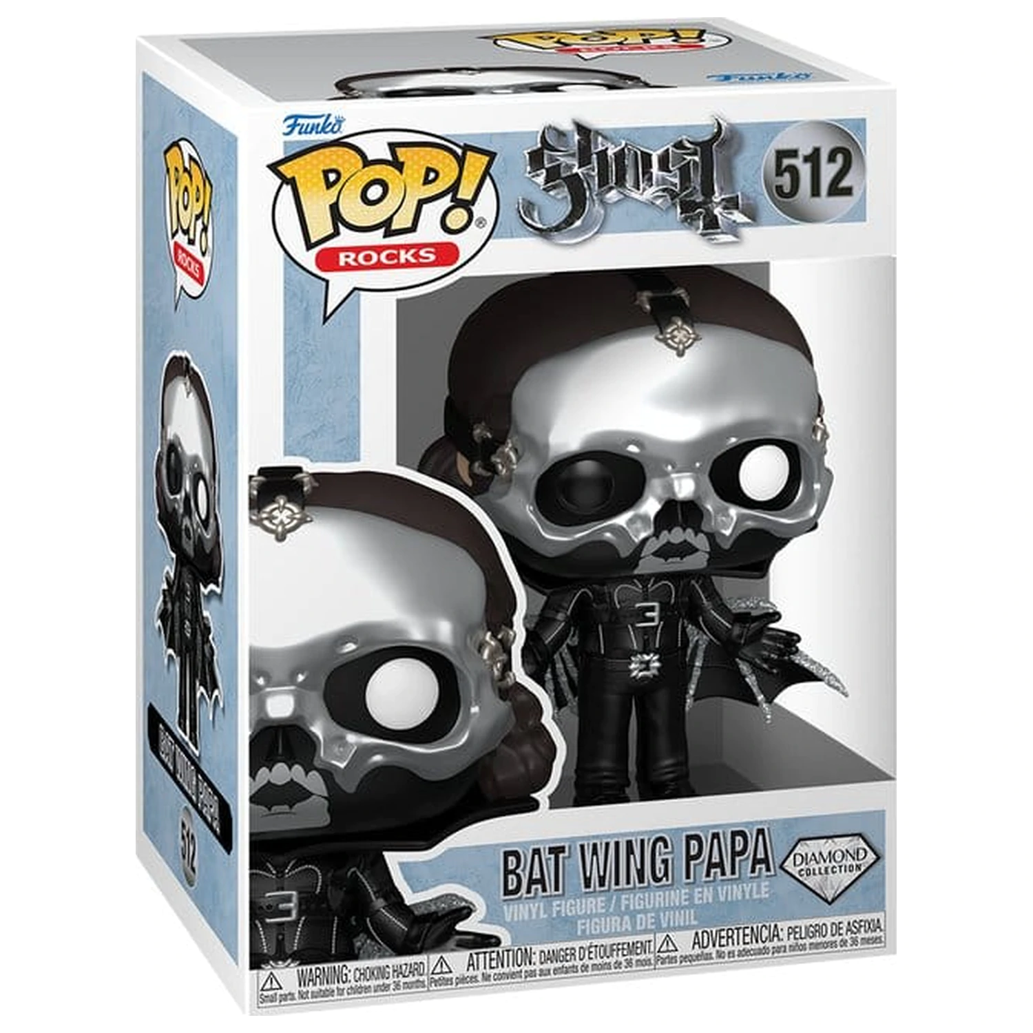 Ghost Funko POP! Rocks Vinyl figura Glam Dracula (DGLT) 9 cm termékfotó