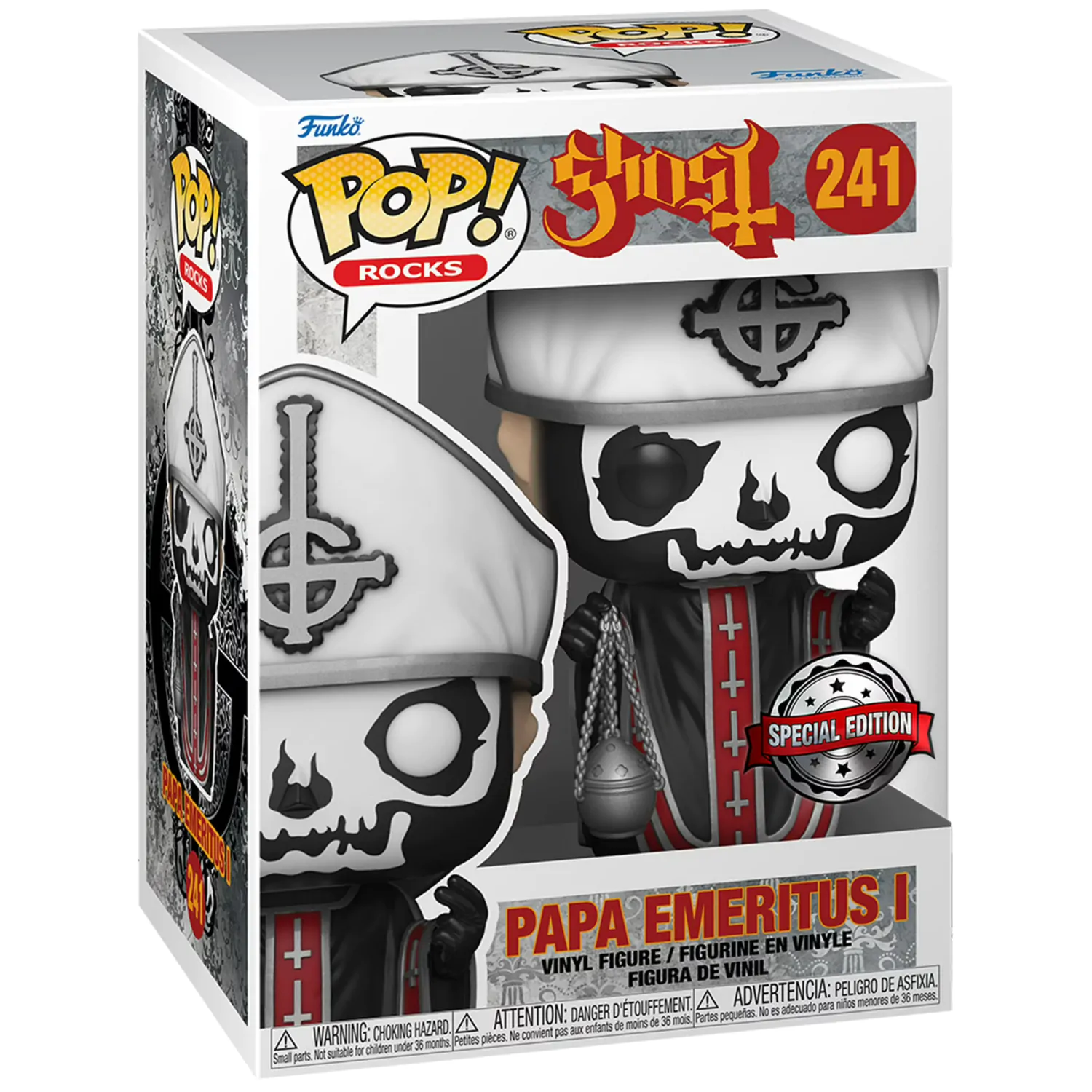 Ghost Funko POP! Rocks Vinyl figura Papa Emeritus I(MT) 9 cm termékfotó