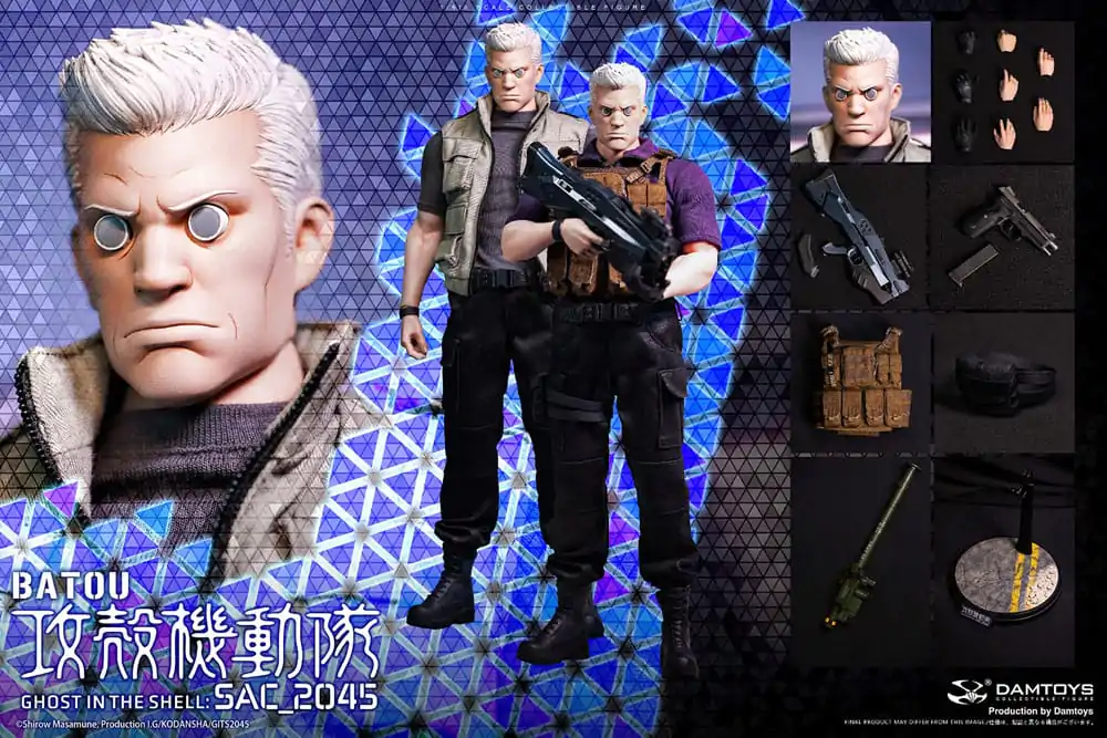 Ghost in the Shell 1/6 Batou akciófigura 30 cm termékfotó